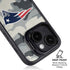 NFL New England Patriots Camo iPhone 15 Kickstand Case