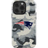 NFL New England Patriots Camo iPhone 15 Pro Impact Case