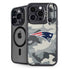 NFL New England Patriots Camo iPhone 15 Pro Kickstand Case