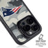 NFL New England Patriots Camo iPhone 15 Pro Kickstand Case