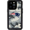 NFL New England Patriots Camo iPhone 15 Pro Waterproof Case