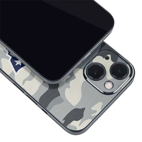 NFL New England Patriots Camo iPhone 15 Skin