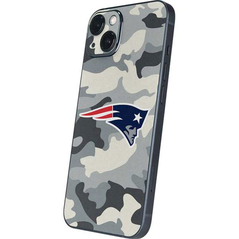 NFL New England Patriots Camo iPhone 15 Skin
