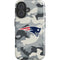 NFL New England Patriots Camo iPhone 16 Plus Impact Case