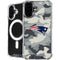 NFL New England Patriots Camo iPhone 16 Plus MagSafe Case