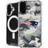 NFL New England Patriots Camo iPhone 16 Plus MagSafe Case