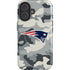 NFL New England Patriots Camo iPhone 16 Plus Magsafe Impact Case