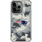 NFL New England Patriots Camo iPhone 16 Pro Clear Case