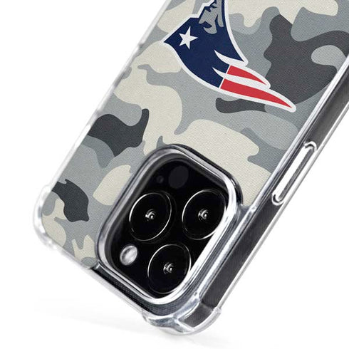 NFL New England Patriots Camo iPhone 16 Pro Max MagSafe Case