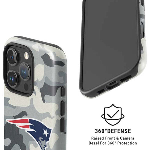 NFL New England Patriots Camo iPhone 16 Pro Max Magsafe Impact Case