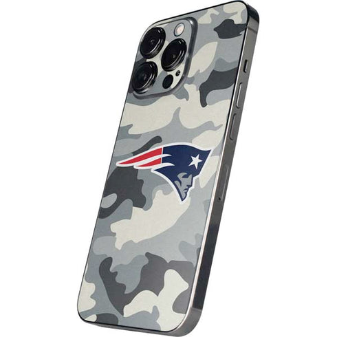 NFL New England Patriots Camo iPhone 16 Pro Max Skin