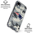 NFL New England Patriots Camo iPhone 16e Clear Case