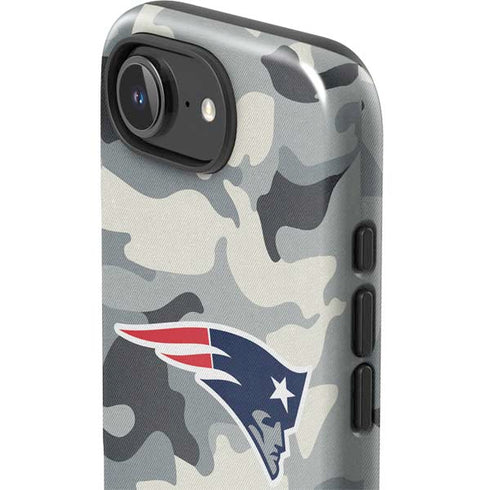NFL New England Patriots Camo iPhone 16e Impact Case