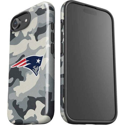 NFL New England Patriots Camo iPhone 16e Impact Case