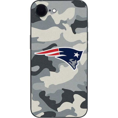 NFL New England Patriots Camo iPhone 16e Skin