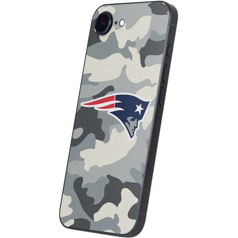 NFL New England Patriots Camo iPhone 16e Skin