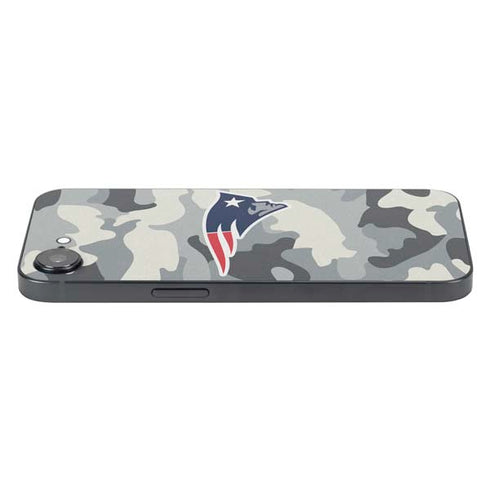 NFL New England Patriots Camo iPhone 16e Skin