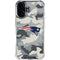 NFL New England Patriots Camo iPhone 17 Clear Case