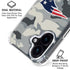 NFL New England Patriots Camo iPhone 17 Clear Case