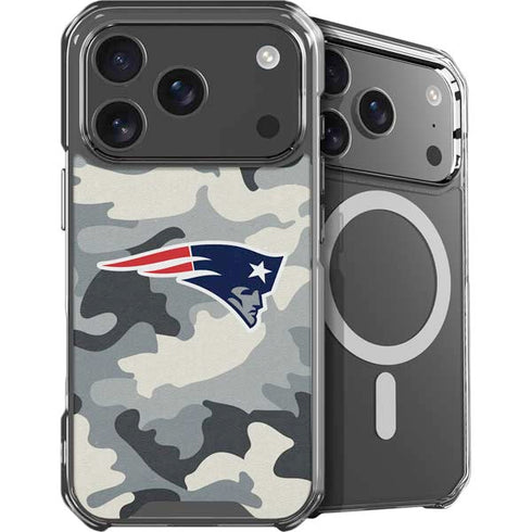 NFL New England Patriots Camo iPhone 18 Pro Max MagSafe Case