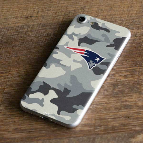 NFL New England Patriots Camo iPhone 8 Skin