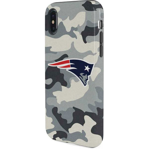 NFL New England Patriots Camo iPhone X Pro Case