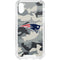 NFL New England Patriots Camo iPhone XS Clear Case