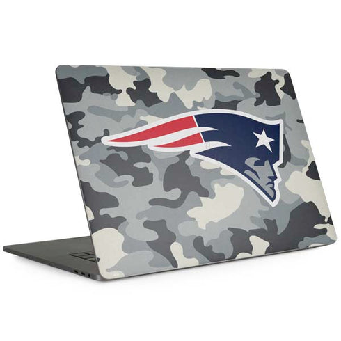 NFL New England Patriots Camo MacBook Skins