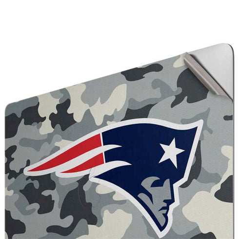 NFL New England Patriots Camo Apple MacBook Pro 16-inch Skin