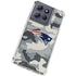 NFL New England Patriots Camo Moto G 5G (2025) Clear Case