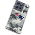 NFL New England Patriots Camo Moto G Play 5G (2025) Clear Case