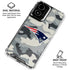 NFL New England Patriots Camo Moto G Power 5G (2024) Clear Case