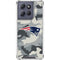 NFL New England Patriots Camo Moto G Power 5G (2025) Clear Case