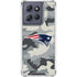 NFL New England Patriots Camo Moto G Power 5G (2025) Clear Case