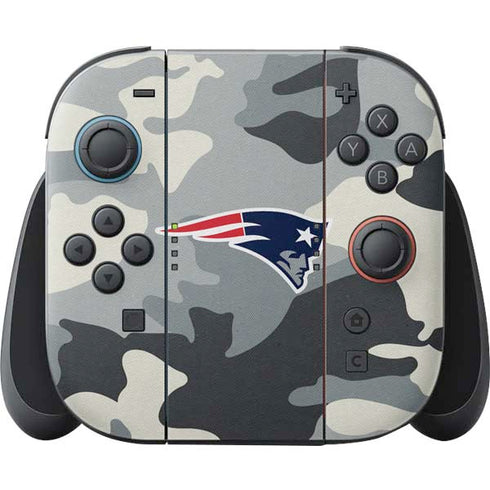 NFL New England Patriots Camo Nintendo Skins