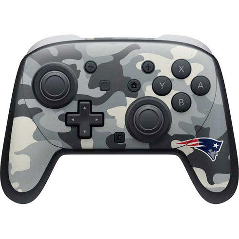 NFL New England Patriots Camo Nintendo Skins