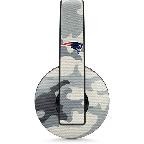 NFL New England Patriots Camo PlayStation 4 Gold Wireless Headset Skin