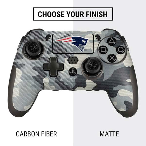 NFL New England Patriots Camo PlayStation Scuf Vantage 2 Controller Skin