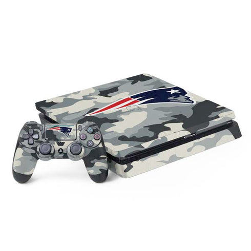 NFL New England Patriots Camo PlayStation PS4 Skins