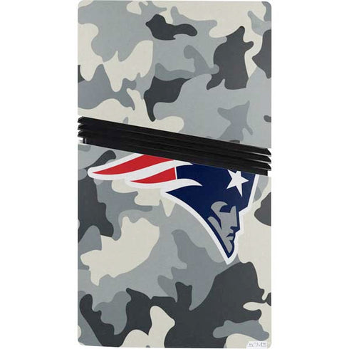 NFL New England Patriots Camo PS5 Pro Bundle Skin