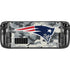 NFL New England Patriots Camo Steam Deck Handheld Gaming Computer Skin
