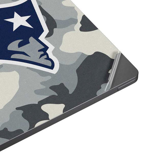 NFL New England Patriots Camo Surface Laptop 7 13.8in Skin