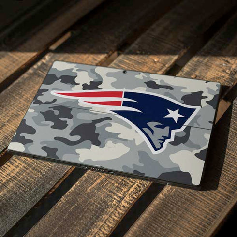 NFL New England Patriots Camo Surface Pro 7 Skin