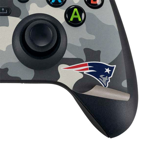 NFL New England Patriots Camo Xbox Series X Controller Skin
