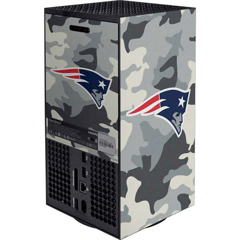 NFL New England Patriots Camo XBox Series X Digital Edition Bundle Skin