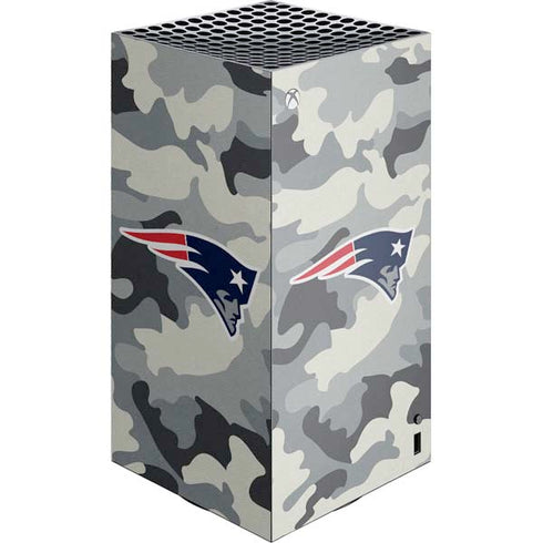 NFL New England Patriots Camo Xbox Series X Skins