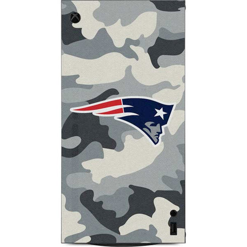 NFL New England Patriots Camo XBox Series X Digital Edition Console Skin