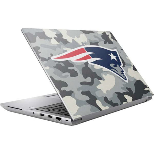 NFL New England Patriots Camo HP ZBook Fury 16 G10 Skin