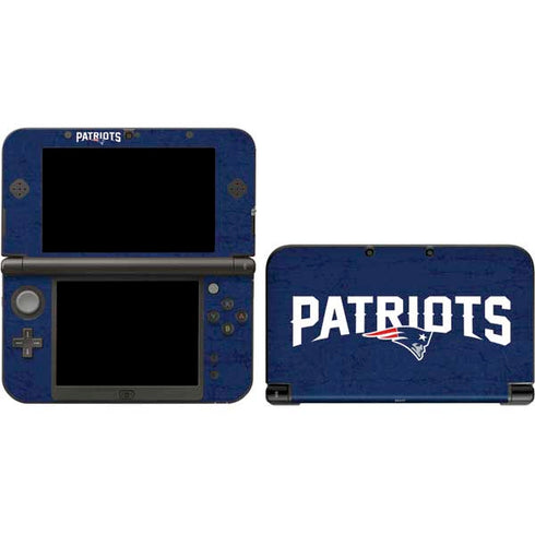 NFL New England Patriots Distressed Nintendo Skins