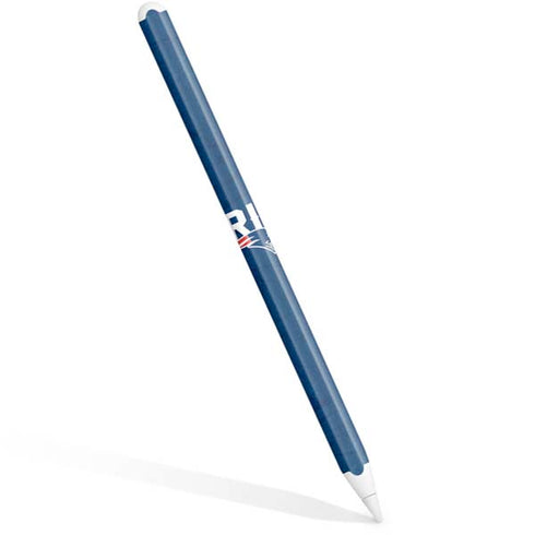 NFL New England Patriots Distressed Apple Pencil (2nd Gen 2019) Skin